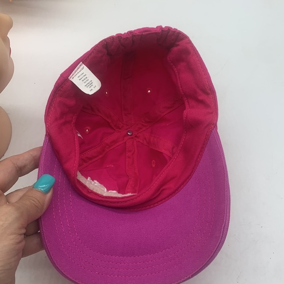 American Girl Red Baseball Hat One Size Fits All HT3972B - Picture 5 of 6